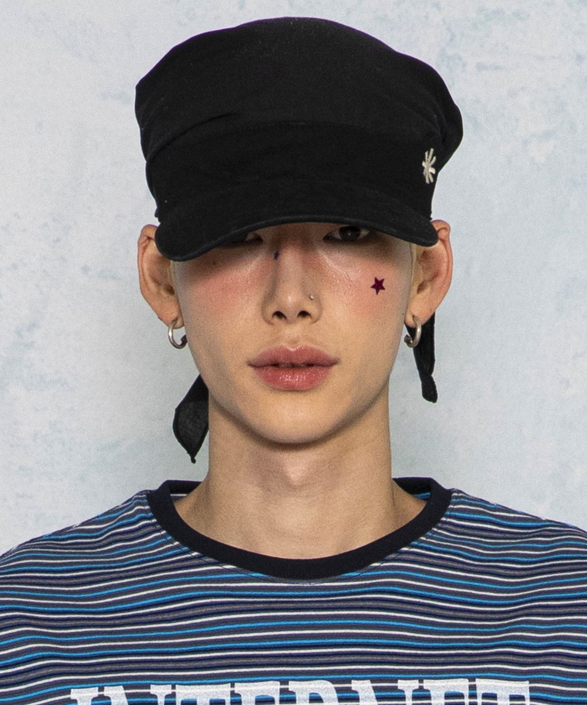 글랙(GLACK) GC079 플로피 코튼 반다나 캡 (BLACK)