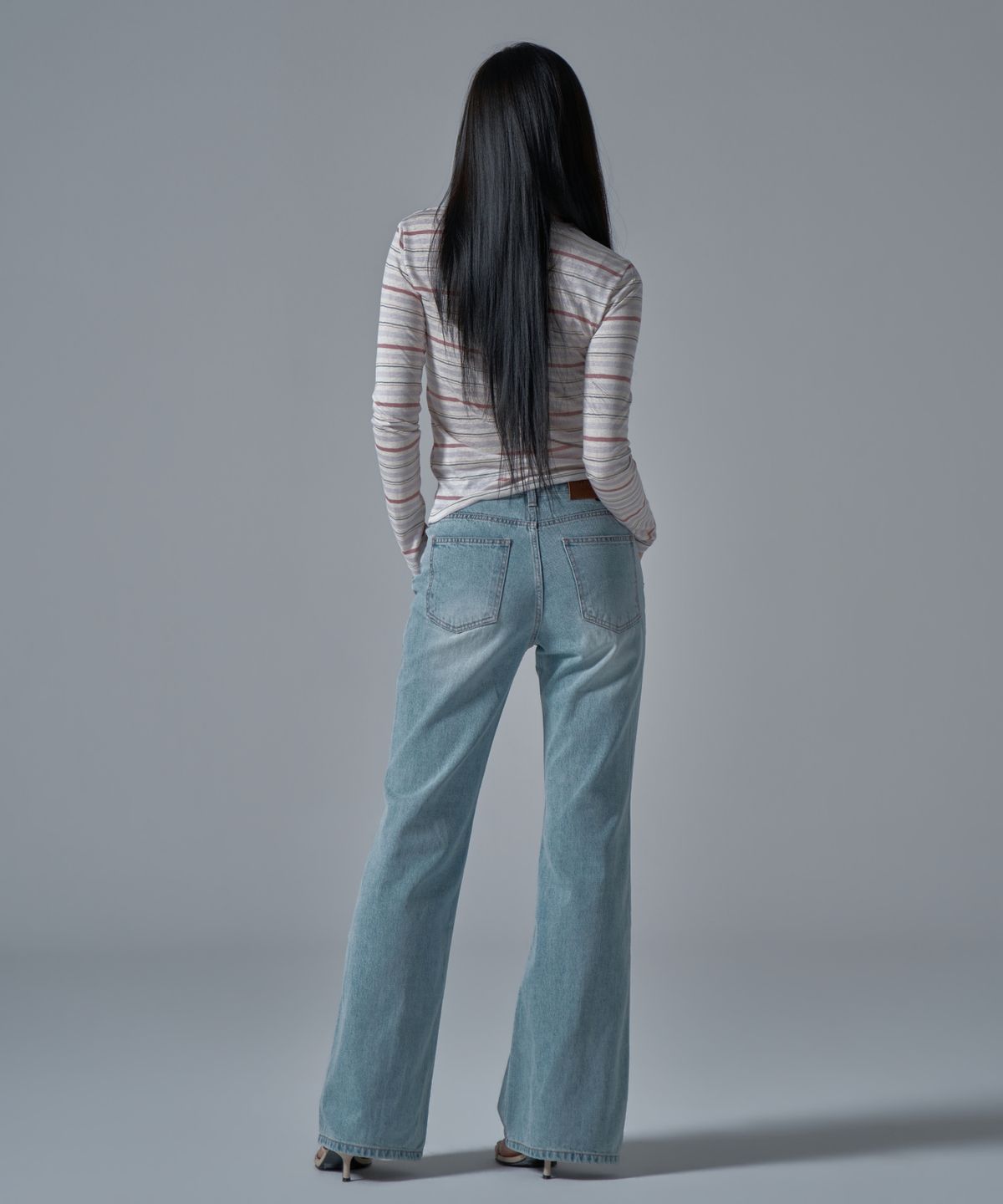 와르 포 우먼(WAARFORWOMAN) WT-76 스프링 베이직 티셔츠_퍼플