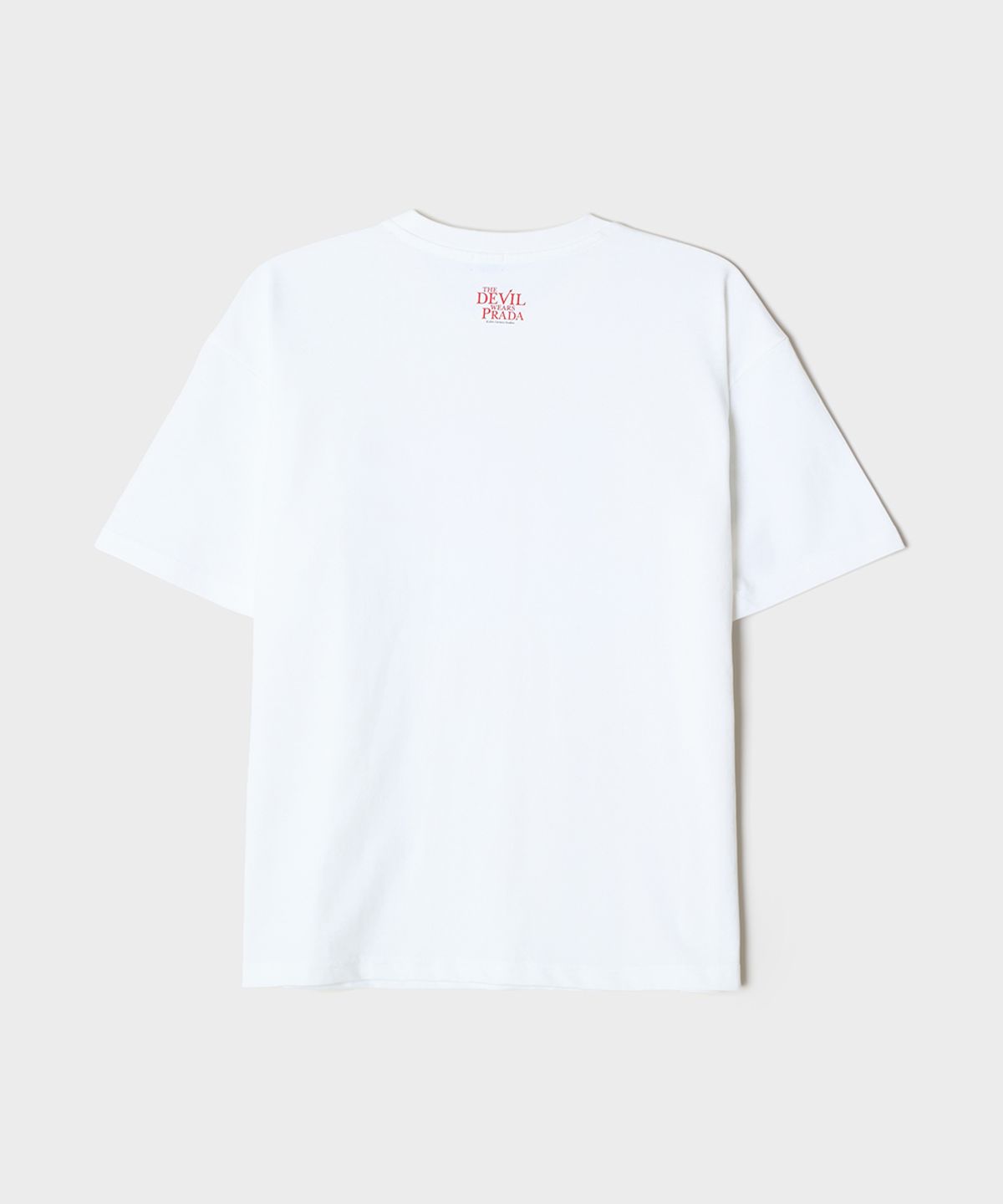 스파오(SPAO) [악마는 프라다를 입는다] 반팔 티셔츠(WHITE)_SPRLG25U17