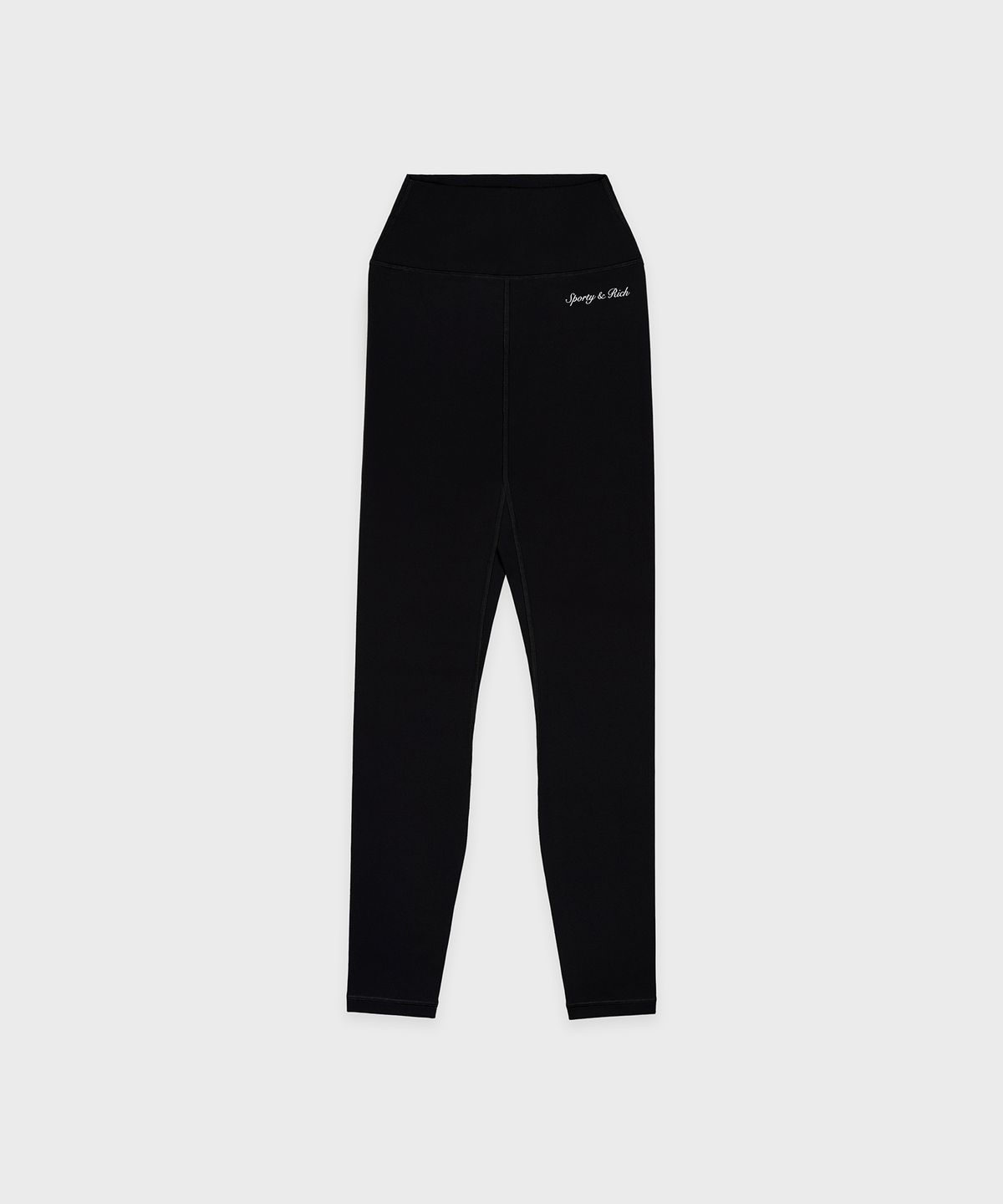 스포티앤리치(SPORTY&RICH) 시러큐스 레깅스 블랙 R255AWR004