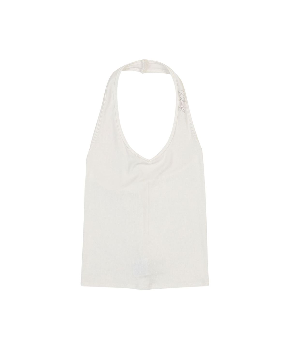 오디너리 홀리데이(ORDINARY HOLIDAY) HALTER LAYERED T-SHIRT SET [WHITE]