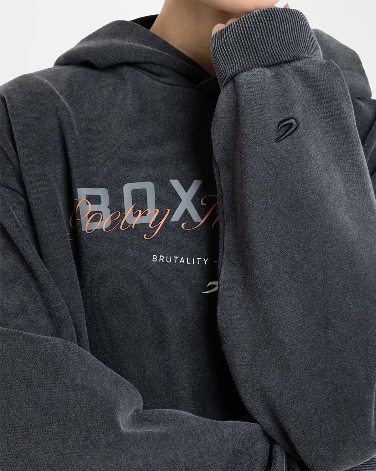 복스로(BOXRAW) Poetry In Motion 오버사이즈 후디 - 여성 W BXRW-U-PIMOH-W