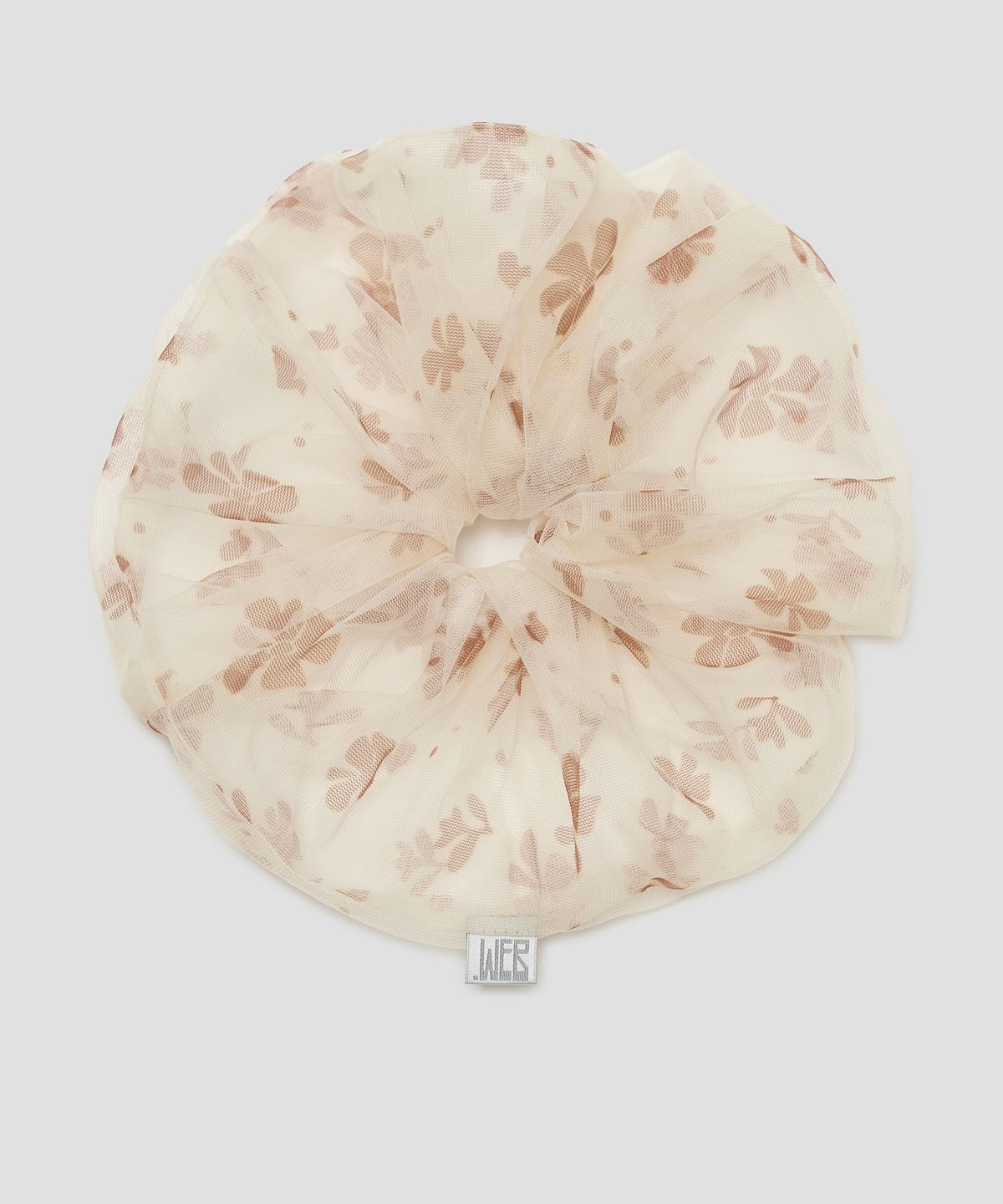 타입서비스(TYPESERVICE) Flower Lace Scrunchie [Yellow]
