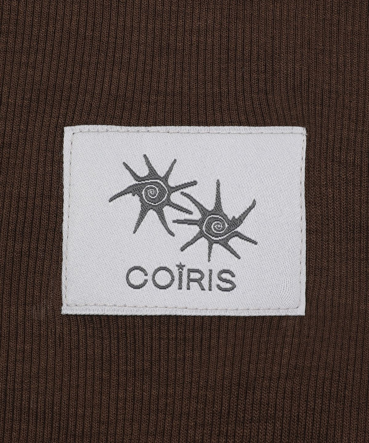 코이리스(COIRIS) 라세 레이스 크로스 브이넥 긴팔 티