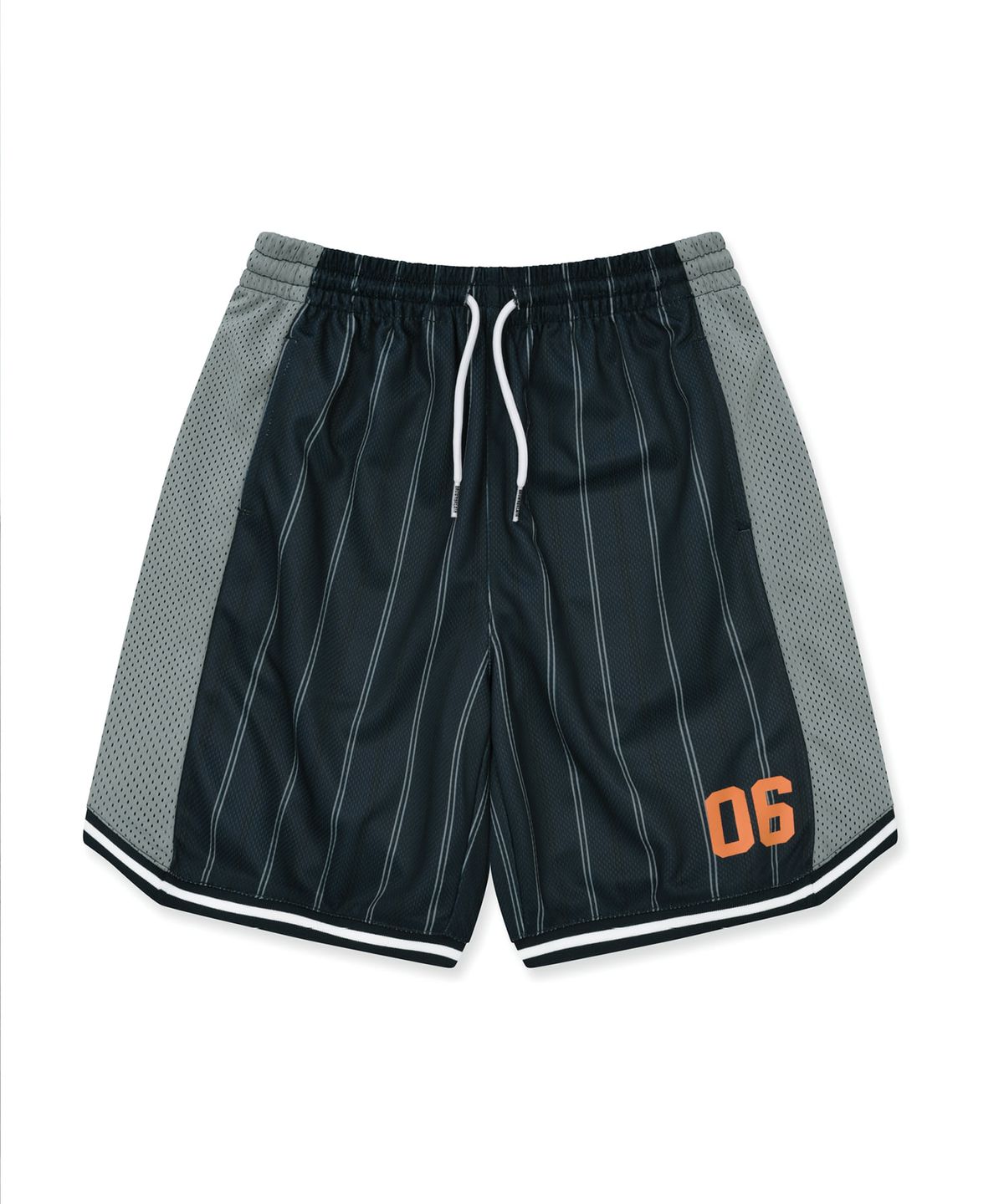 브라운브레스 키즈(BROWNBREATH KIDS) KIDS STRIPE MESH SHORTS - NAVY