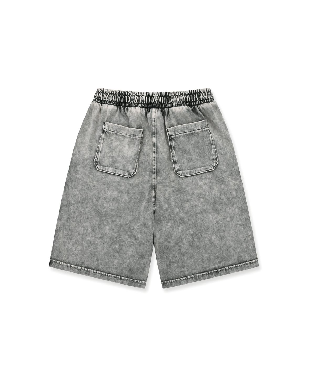 브라운브레스 키즈(BROWNBREATH KIDS) KIDS PIGMENT TAG SHORTS - CHARCOAL