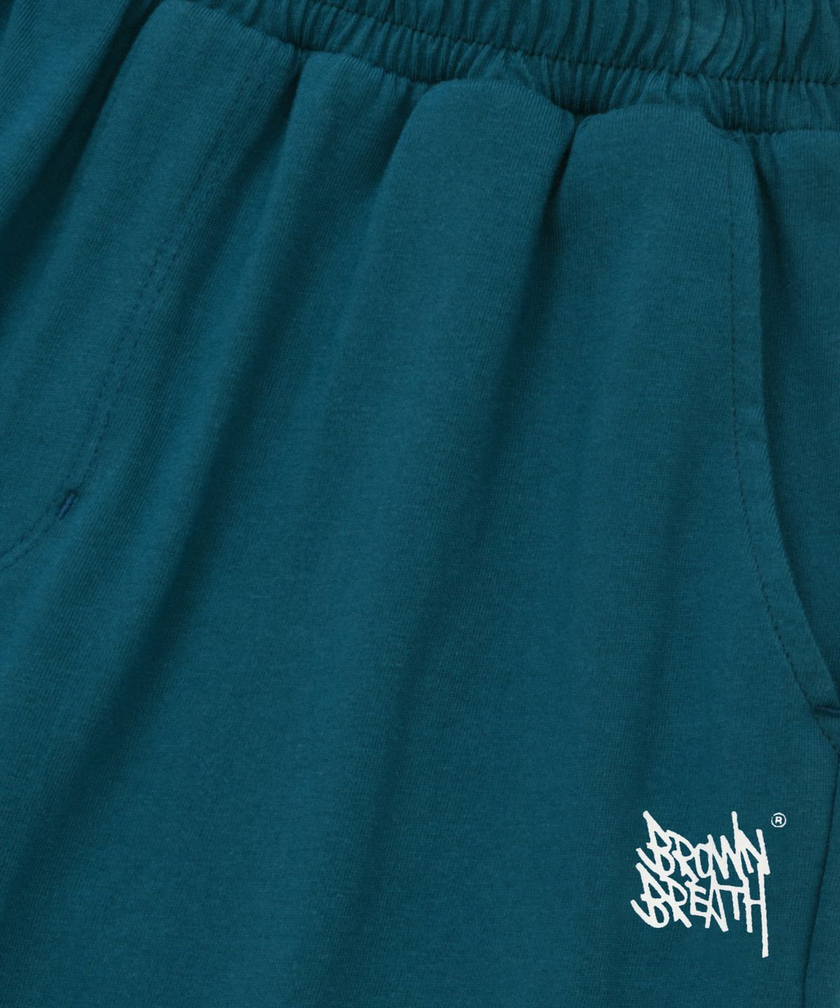 브라운브레스 키즈(BROWNBREATH KIDS) KIDS MESH PANEL SHORTS - GREEN