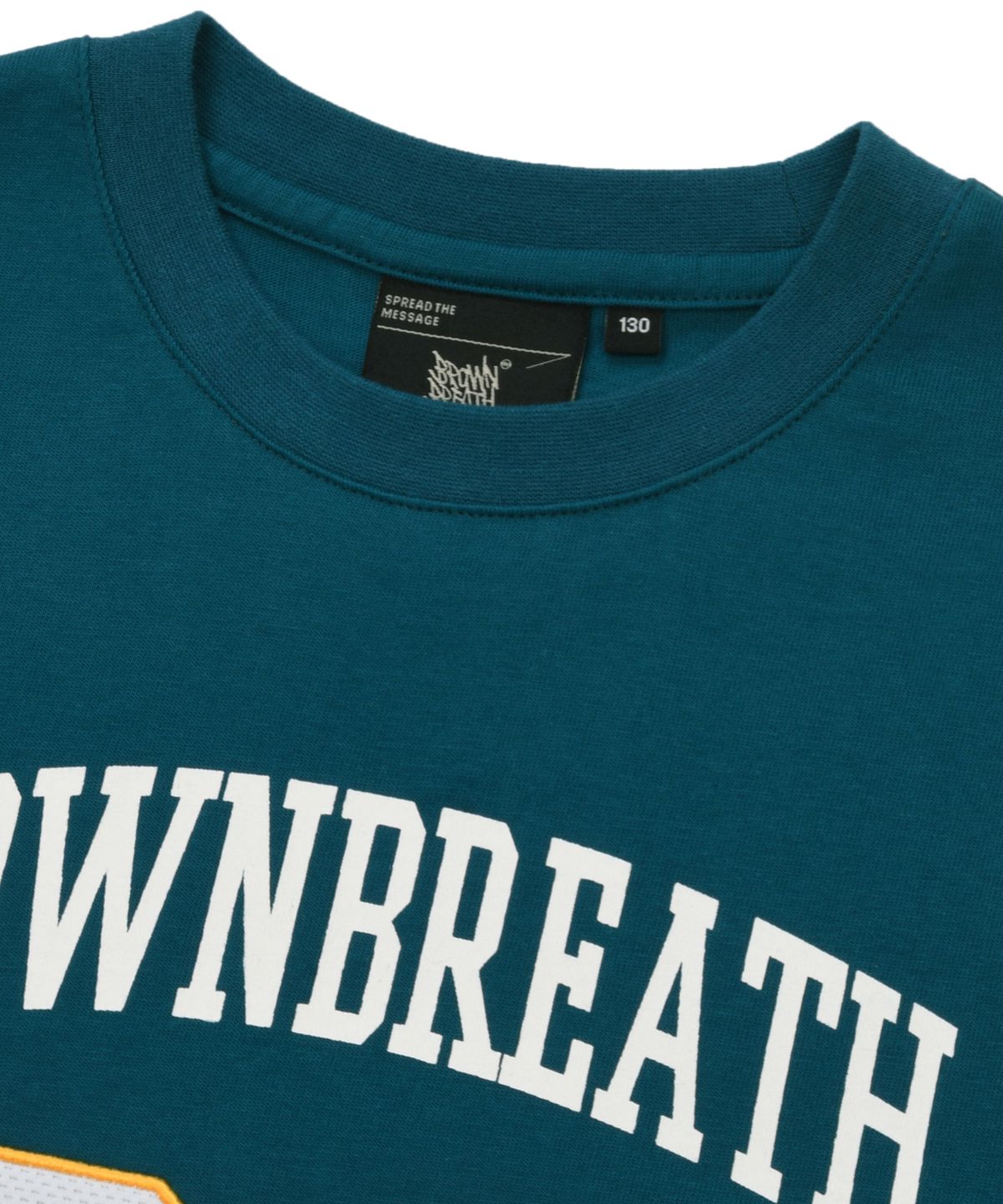브라운브레스 키즈(BROWNBREATH KIDS) KIDS BB06 MESH PANEL TEE - GREEN