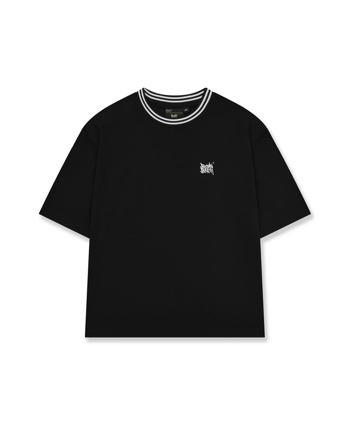 브라운브레스 키즈(BROWNBREATH KIDS) KIDS QUICK DRYING TAG TEE - BLACK