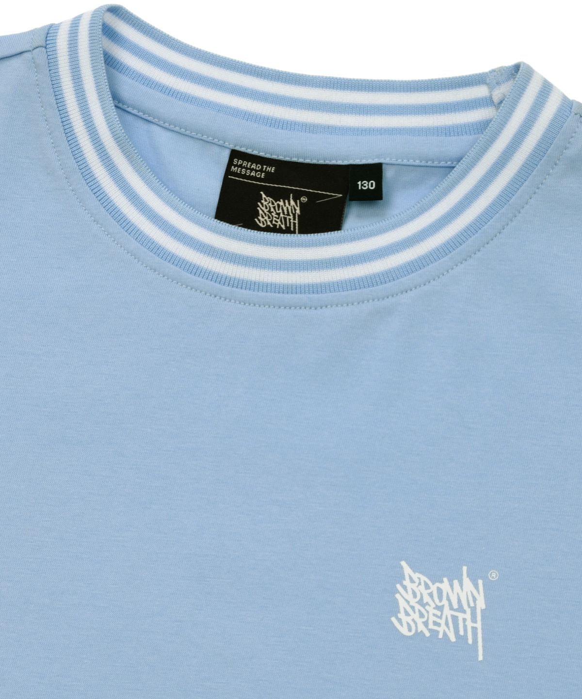 브라운브레스 키즈(BROWNBREATH KIDS) KIDS QUICK DRYING TAG TEE - SKY BLUE