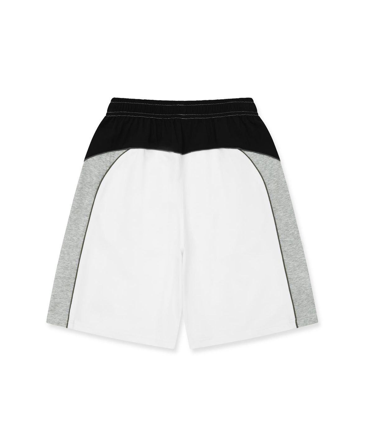 브라운브레스 키즈(BROWNBREATH KIDS) KIDS QUICK DRYING COLOR BLOCK SHORTS - WHITE