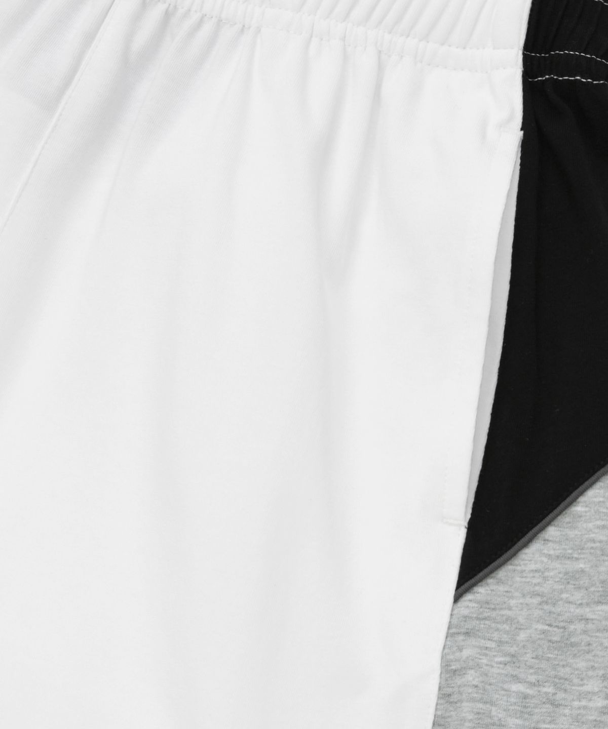 브라운브레스 키즈(BROWNBREATH KIDS) KIDS QUICK DRYING COLOR BLOCK SHORTS - WHITE