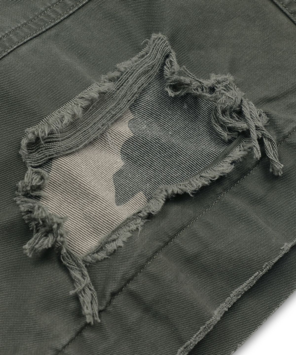 글랙(GLACK) GHP039 카모 믹스드 BDU 카고 쇼츠 (OLIVE)