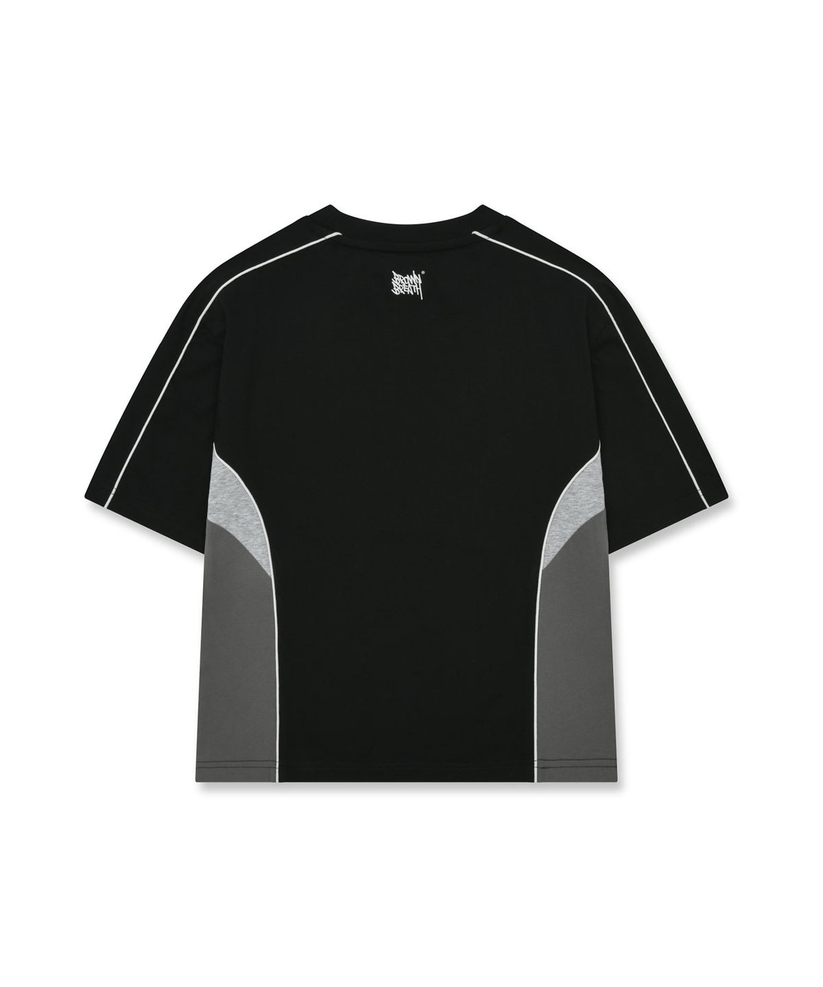 브라운브레스 키즈(BROWNBREATH KIDS) KIDS QUICK DRYING BLOCK TEE - BLACK