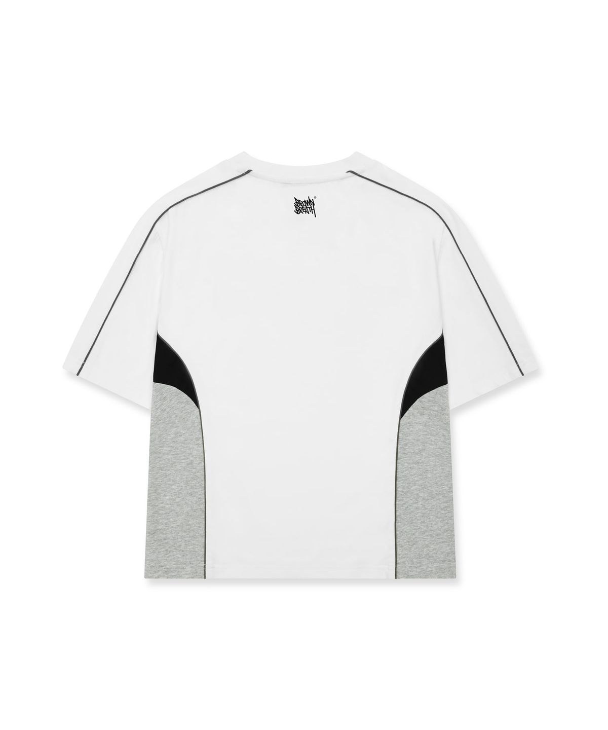 브라운브레스 키즈(BROWNBREATH KIDS) KIDS QUICK DRYING BLOCK TEE - WHITE