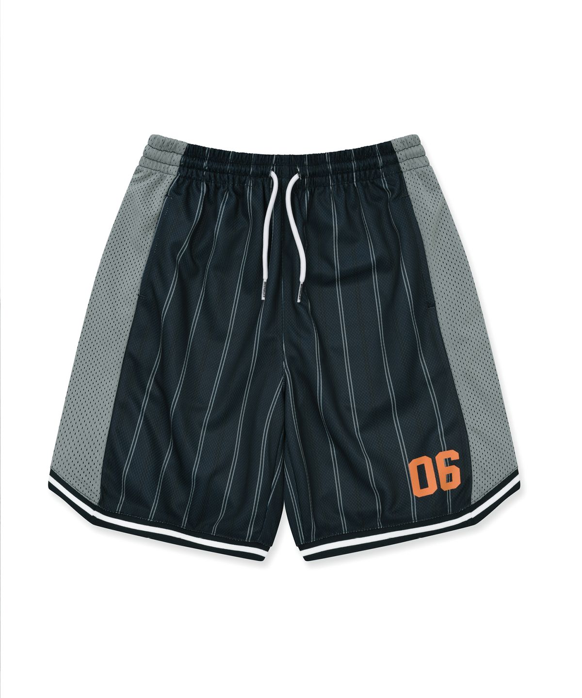 브라운브레스 키즈(BROWNBREATH KIDS) KIDS STRIPE MESH SLEEVELESS SETUP - 2COLOR