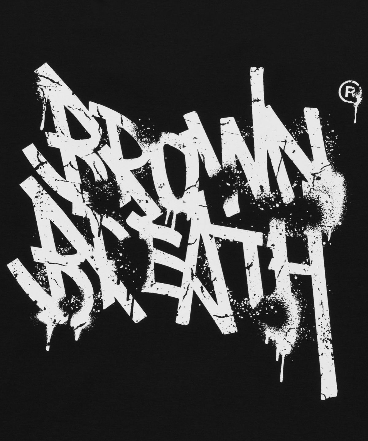 브라운브레스 키즈(BROWNBREATH KIDS) KIDS BASIC TAG BACK POINT TEE ( QUICK DRYING ) - BLACK
