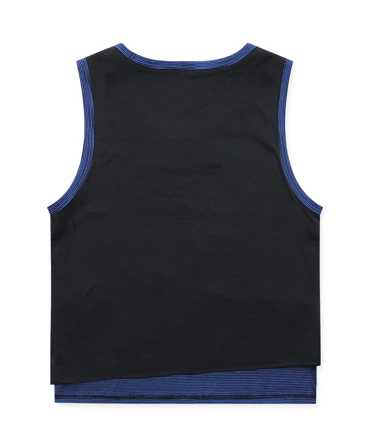 글랙(GLACK) GT186 슬로프 리버시블 스트라이프 슬리브리스 (BLACK/NAVY)