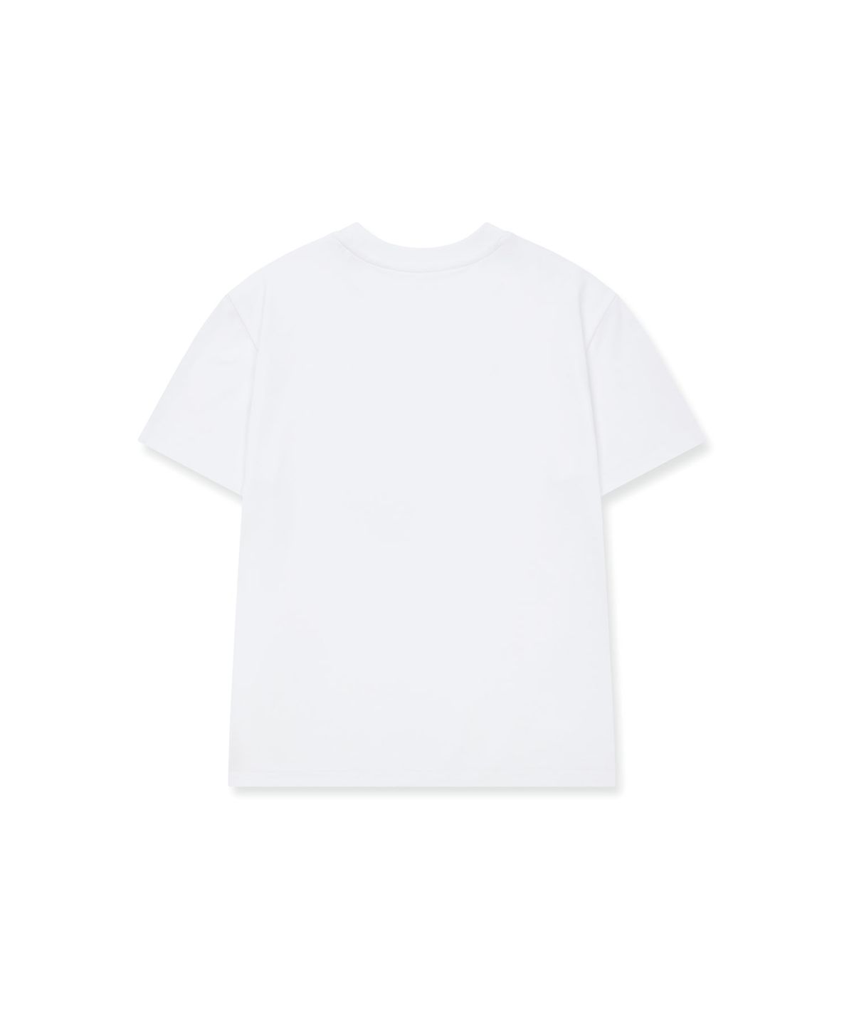 브라운브레스 키즈(BROWNBREATH KIDS) KIDS BASIC TAG ONE POINT TEE ( QUICK DRYING ) - WHITE