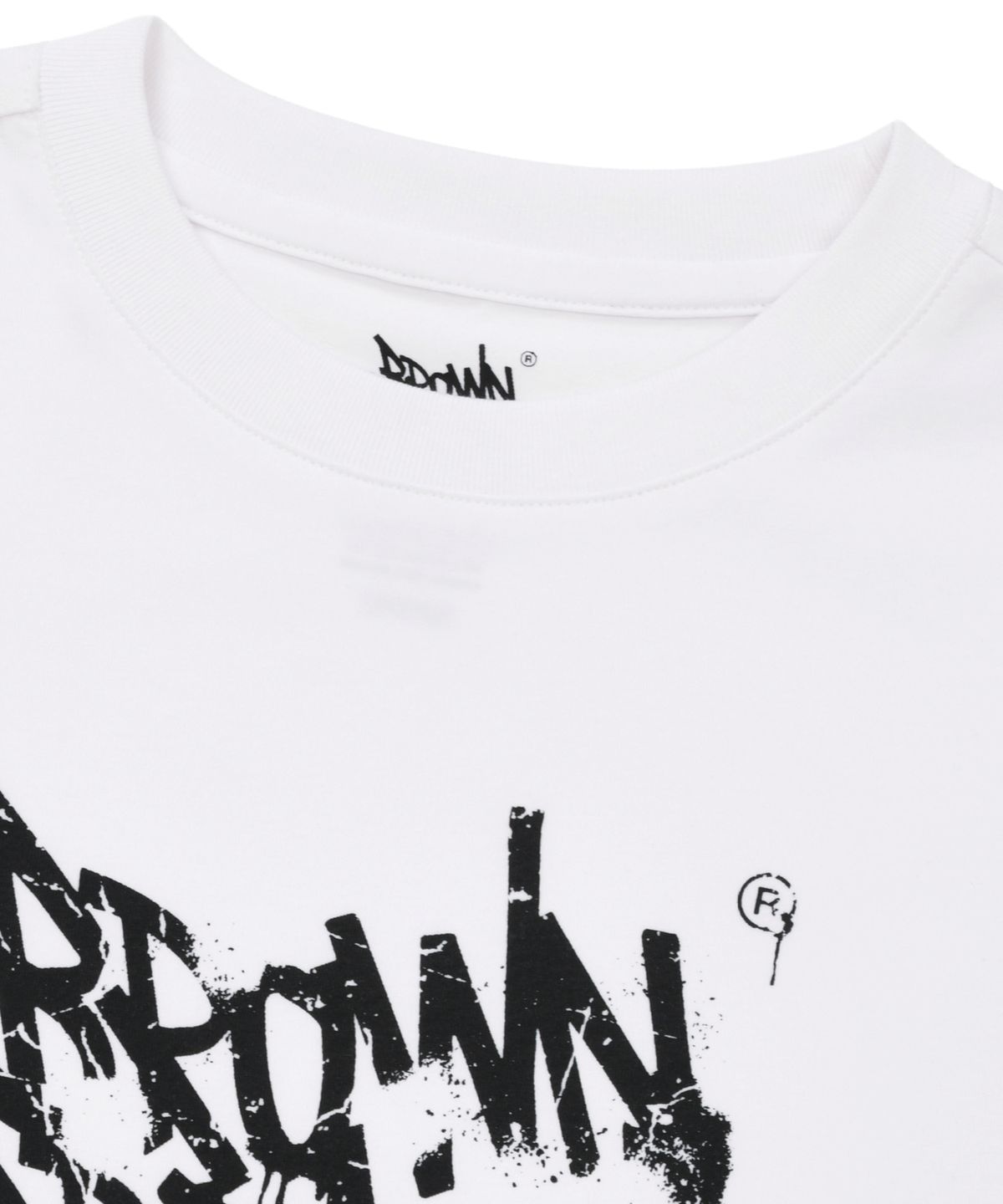 브라운브레스 키즈(BROWNBREATH KIDS) KIDS BASIC TAG ONE POINT TEE ( QUICK DRYING ) - WHITE