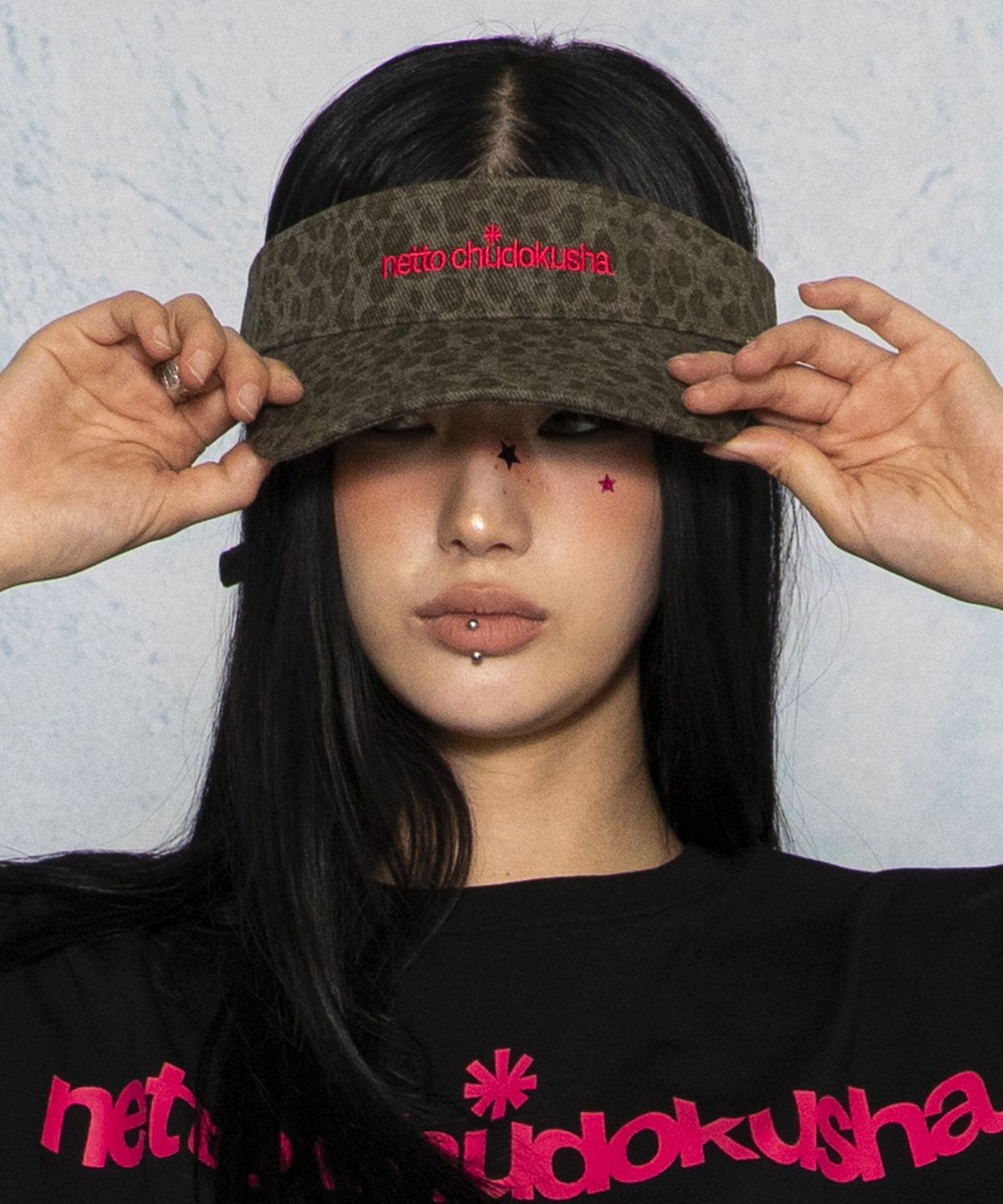글랙(GLACK) GC080 네토 레오파드 선캡 (CHARCOAL GRAY)