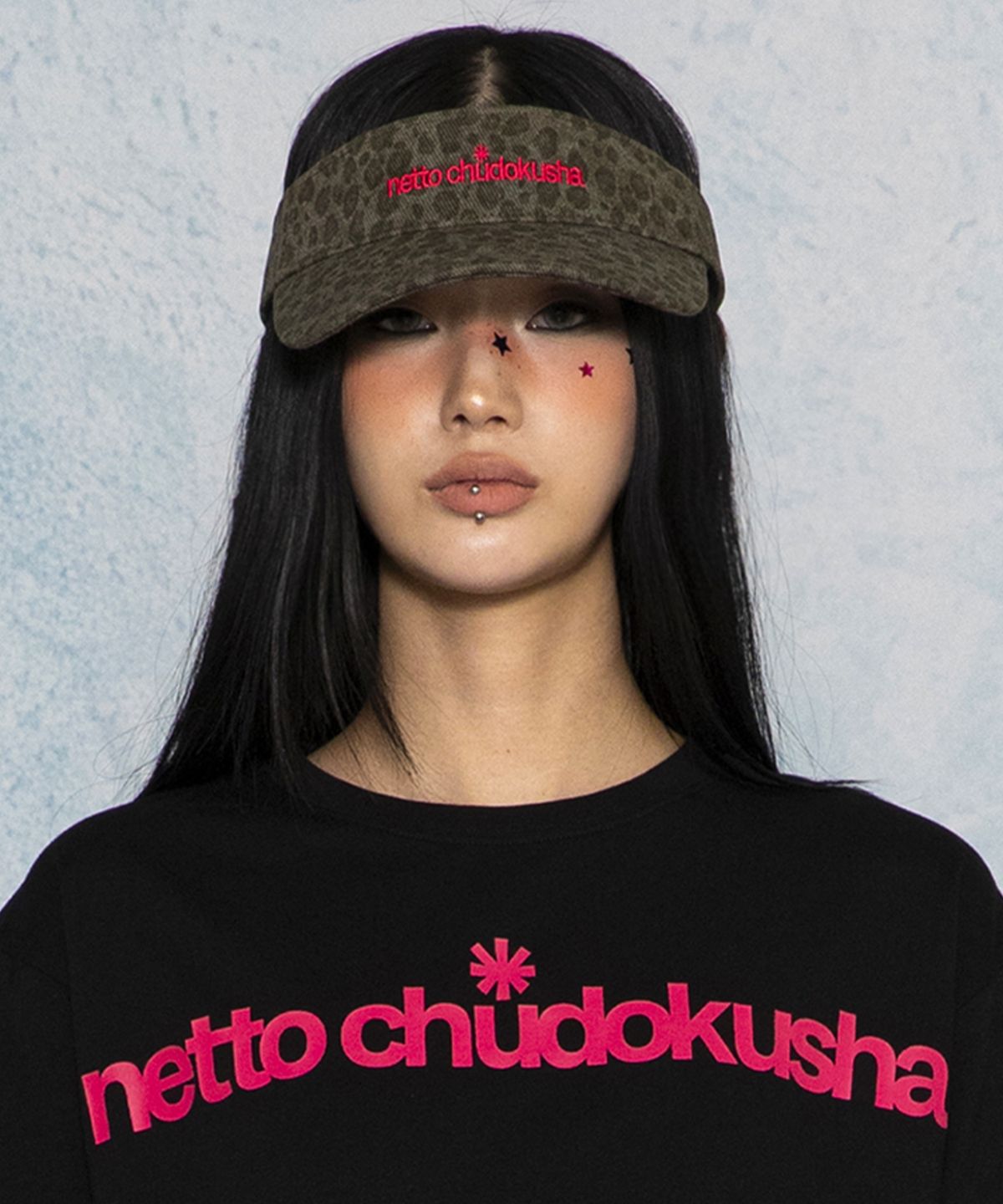 글랙(GLACK) GC080 네토 레오파드 선캡 (CHARCOAL GRAY)