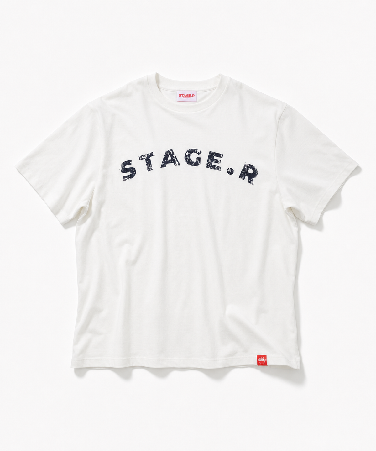 스테이지알(STAGE.R) 허그 반팔 티셔츠 [화이트]