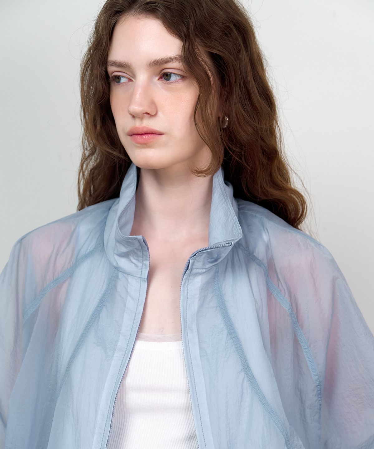 스르비(SELEVER) Soft-Crop Windbreaker_4 Color
