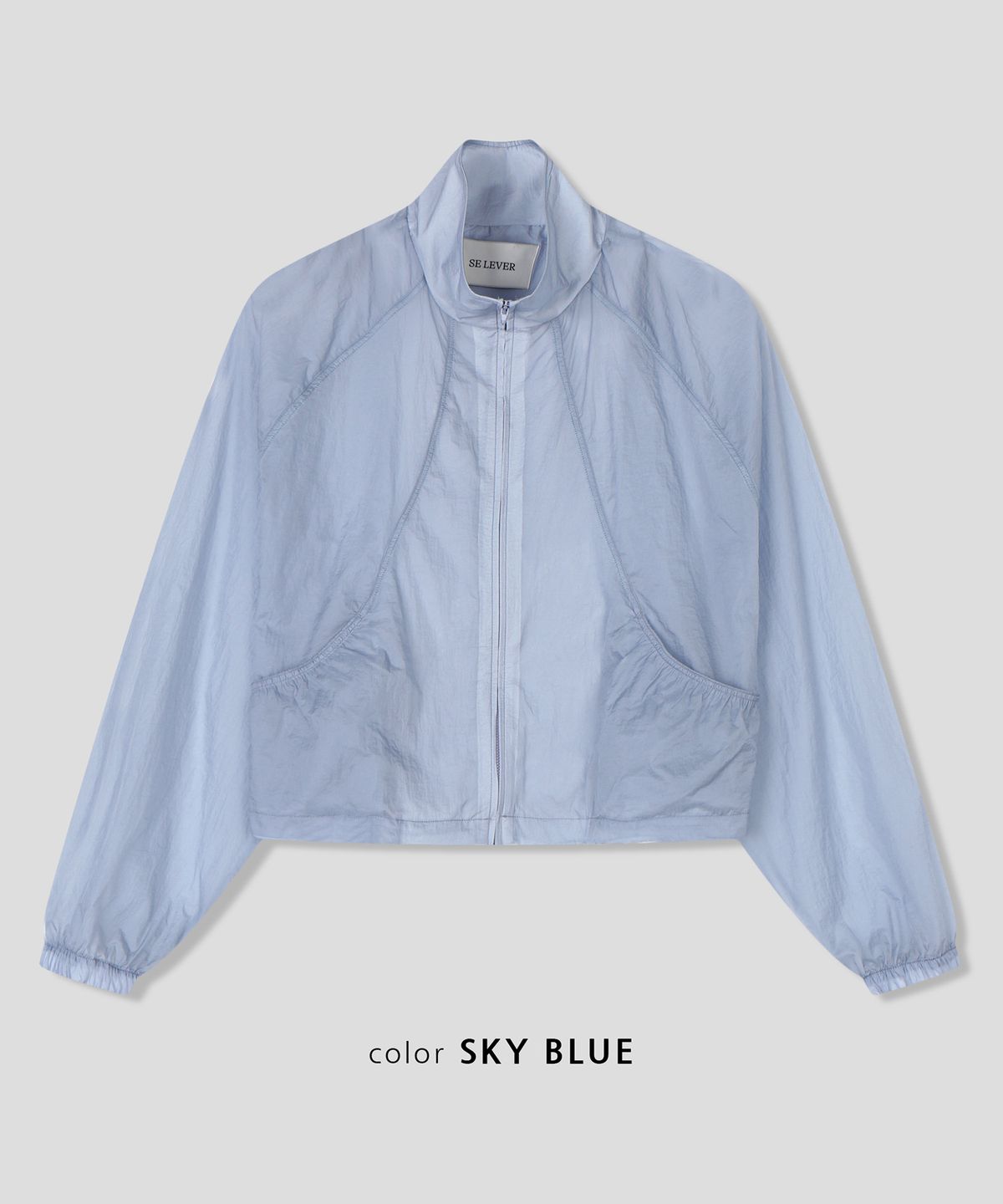 스르비(SELEVER) Soft-Crop Windbreaker_4 Color