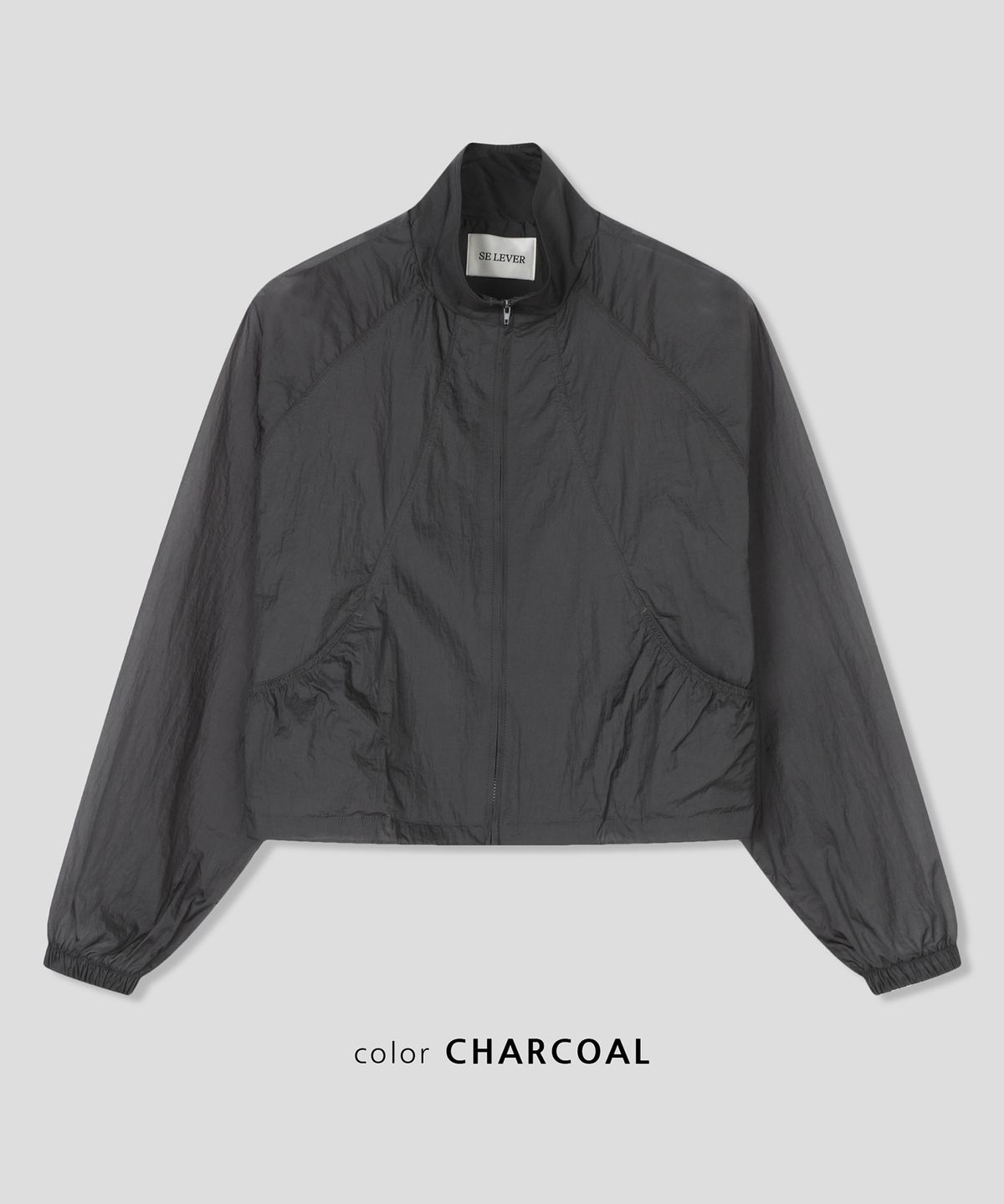스르비(SELEVER) Soft-Crop Windbreaker_4 Color