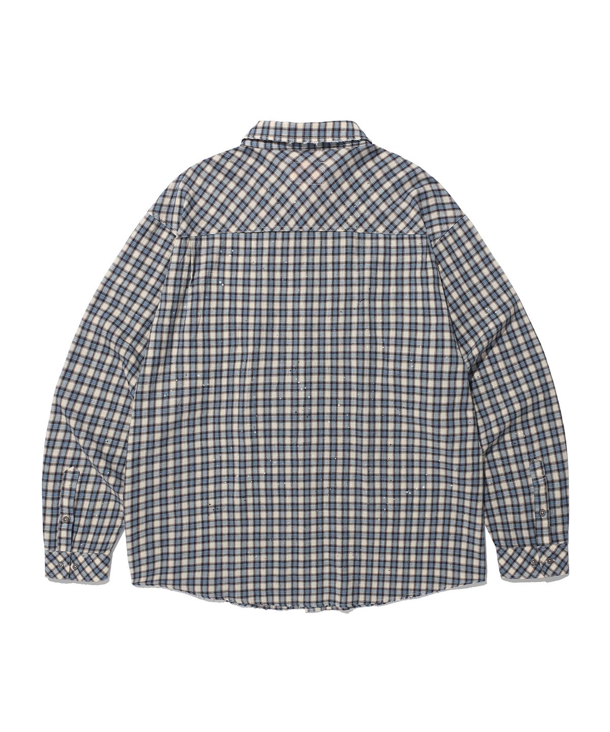 에이카화이트(AECA) PAINTED CHECK SHIRT (3color)