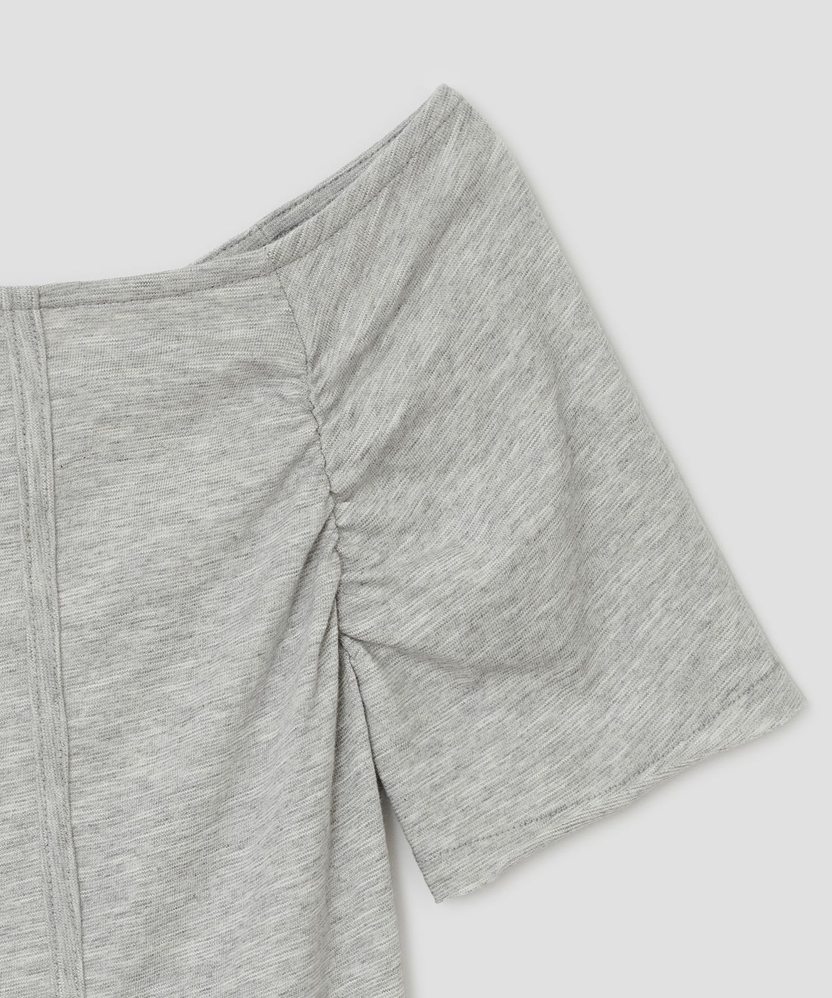 타입서비스(TYPESERVICE) Braided Strap Side Button Top [Gray]