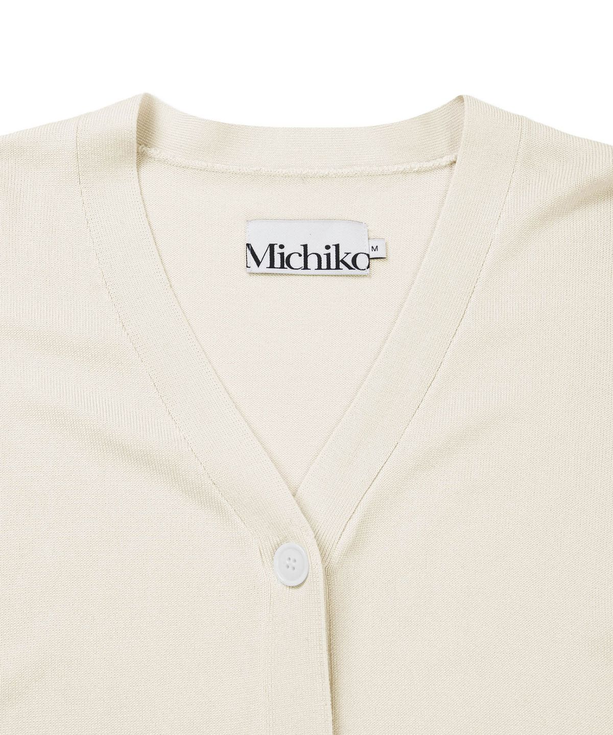 미치코런던 코시노(MICHIKO LONDON KOSHINO) (Uni) 웨어러블 홈 가디건 크림 아이보리
