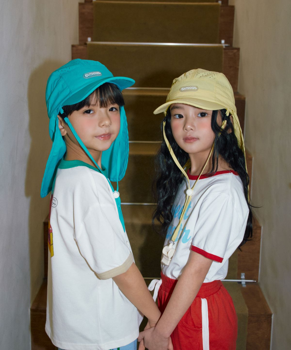 아웃도어 프로덕츠 키즈(OUTDOOR PRODUCTS KIDS) 키즈 듀얼 플랩캡 (8colors)