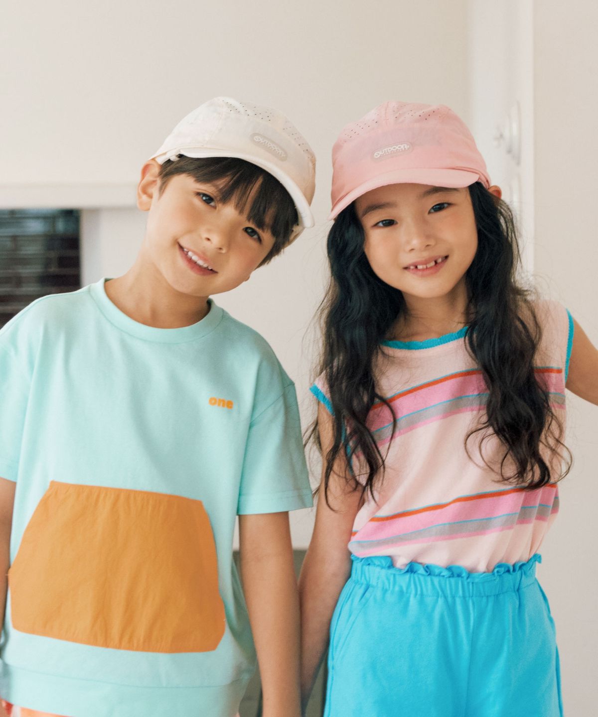 아웃도어 프로덕츠 키즈(OUTDOOR PRODUCTS KIDS) 키즈 듀얼 플랩캡 (8colors)