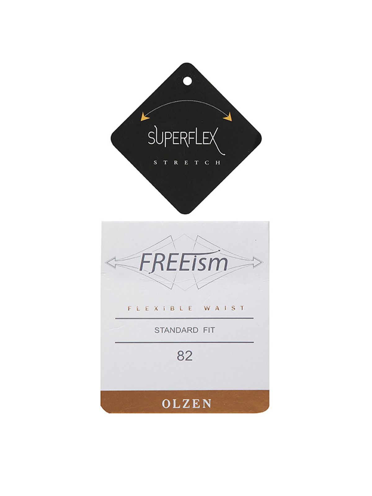 올젠(OLZEN) 남성 스탠다드핏 사계절 치노 팬츠_ZOF5PP1301DGR