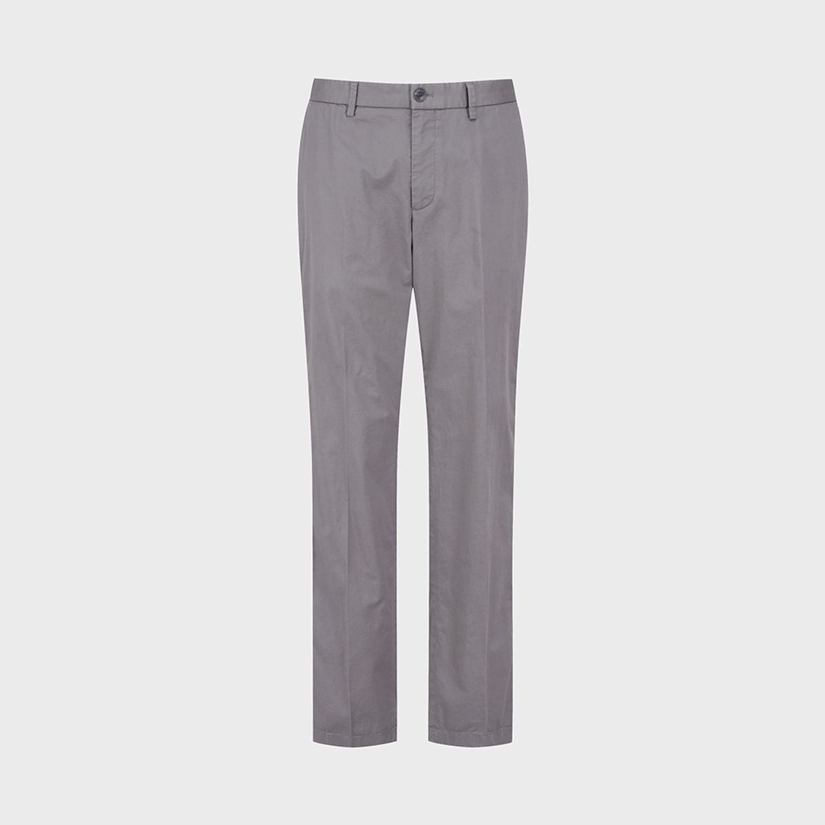 올젠(OLZEN) 남성 스탠다드핏 사계절 치노 팬츠_ZOF5PP1301DGR