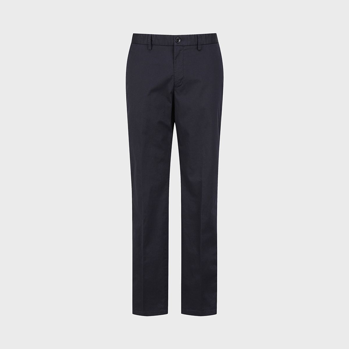 올젠(OLZEN) 남성 스탠다드핏 사계절 치노 팬츠_ZOF5PP1301DNV