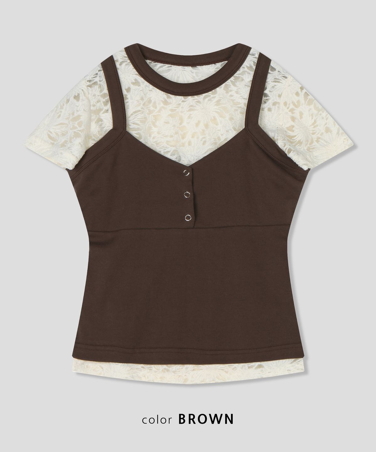스르비(SELEVER) Cos Layered Set Tee_3 Color