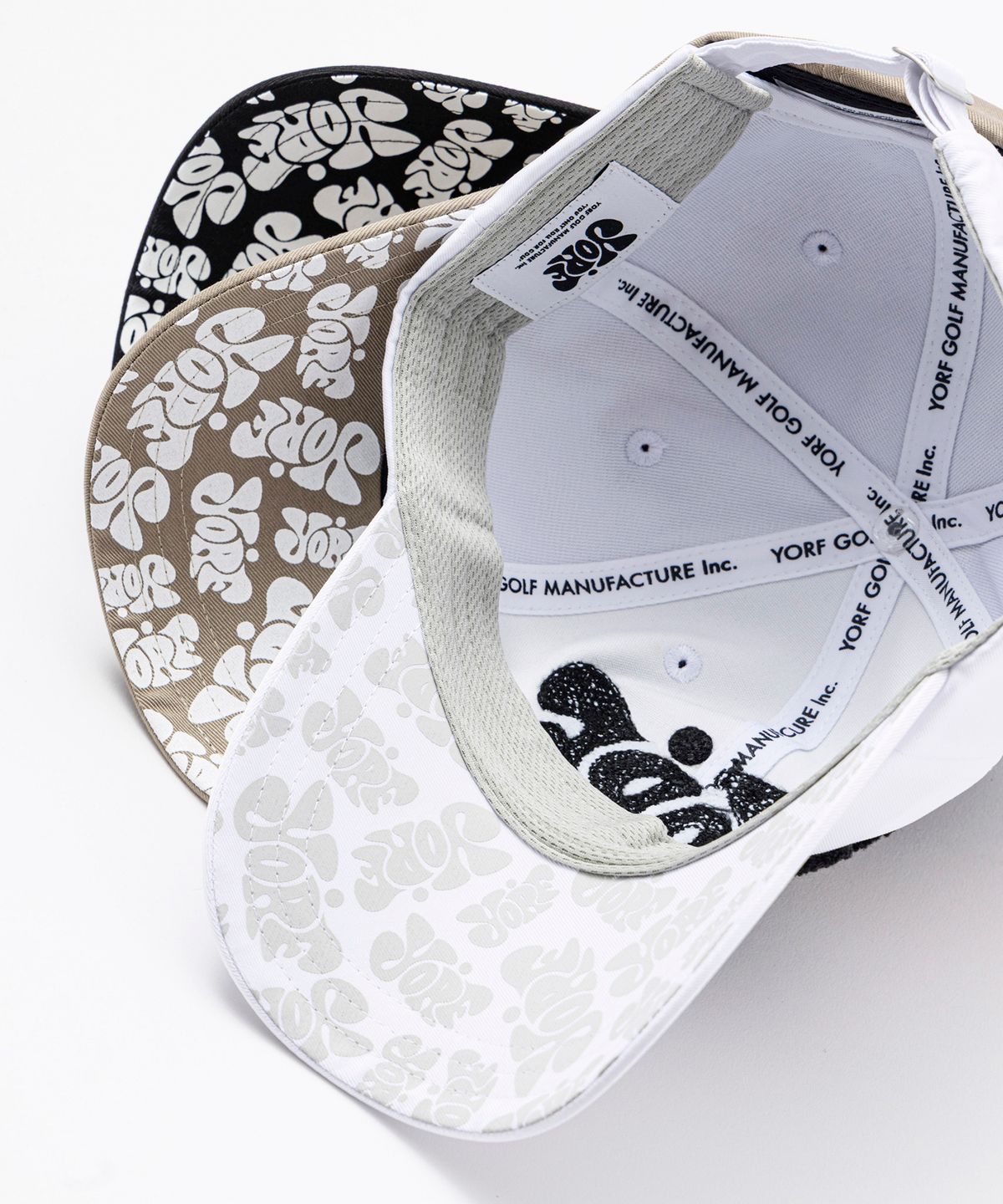 욜프(YORF) YORF LOGO BOUCLE EMBROIDERY CAP WHITE 욜프 로고 부클 자수 캡 화이트