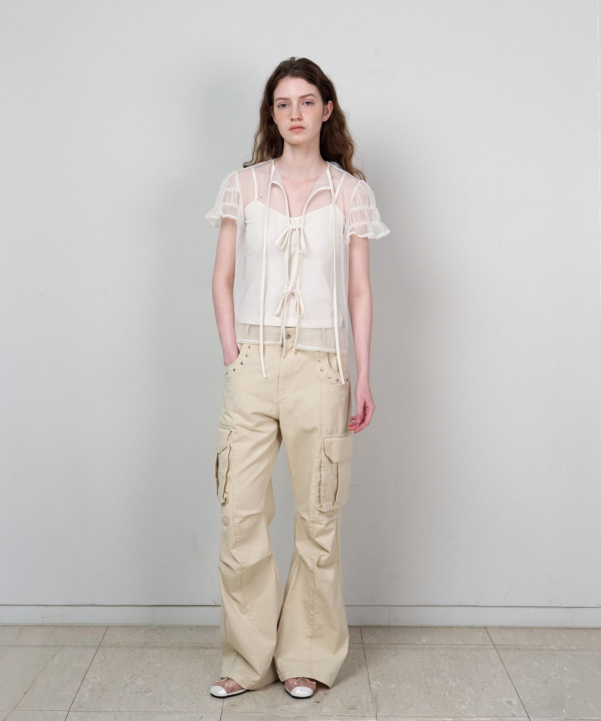 스르비(SELEVER) Bling Blouse_3 Color