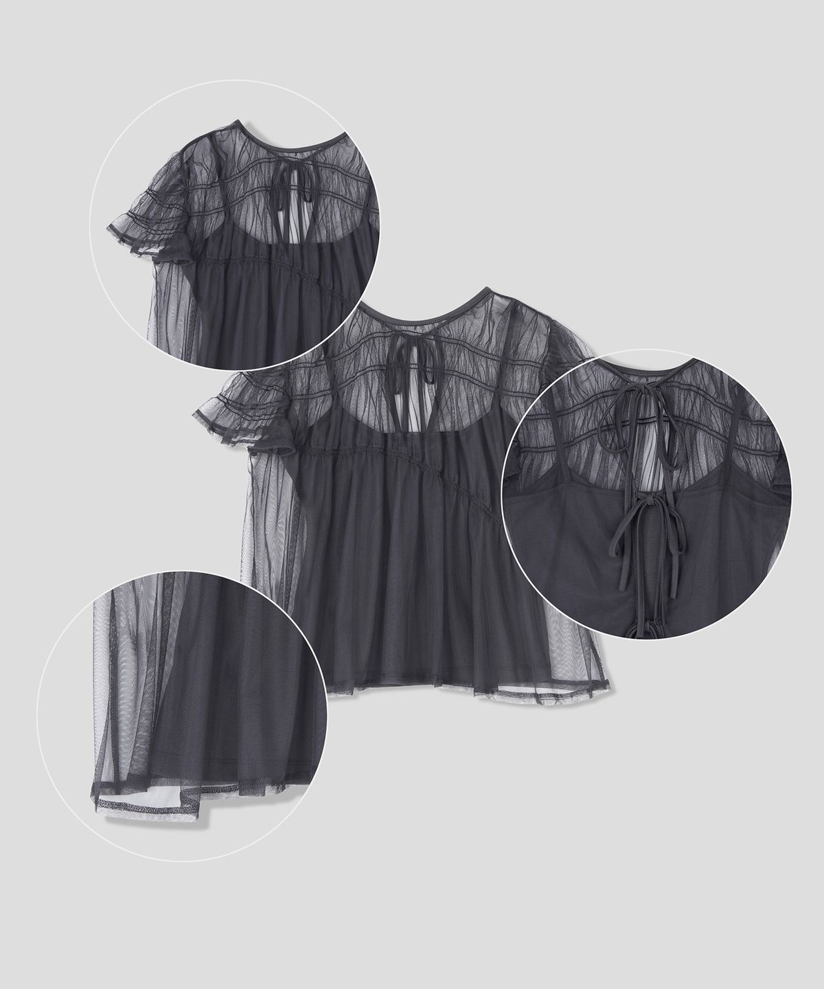 스르비(SELEVER) Bling Blouse_3 Color