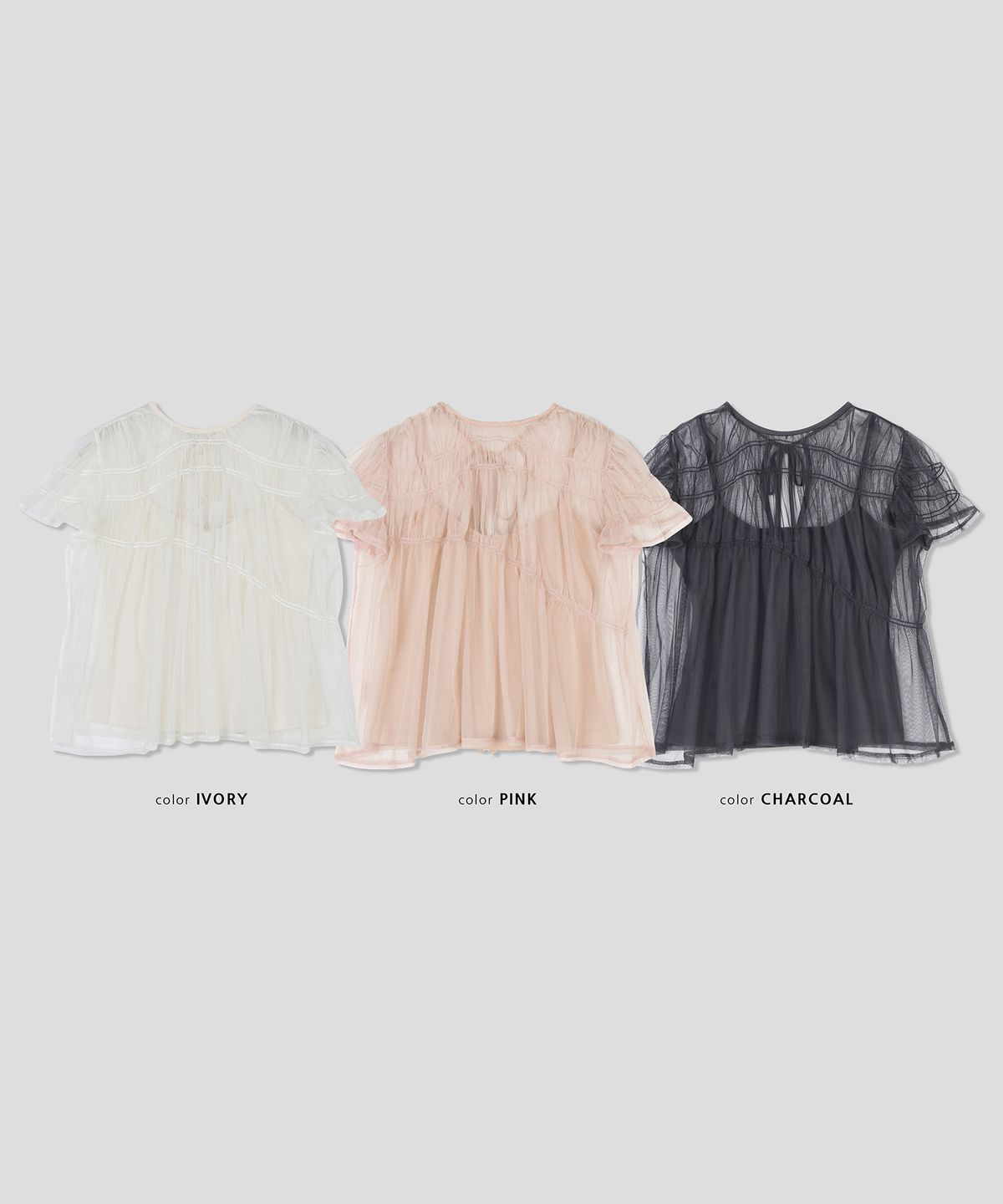 스르비(SELEVER) Bling Blouse_3 Color