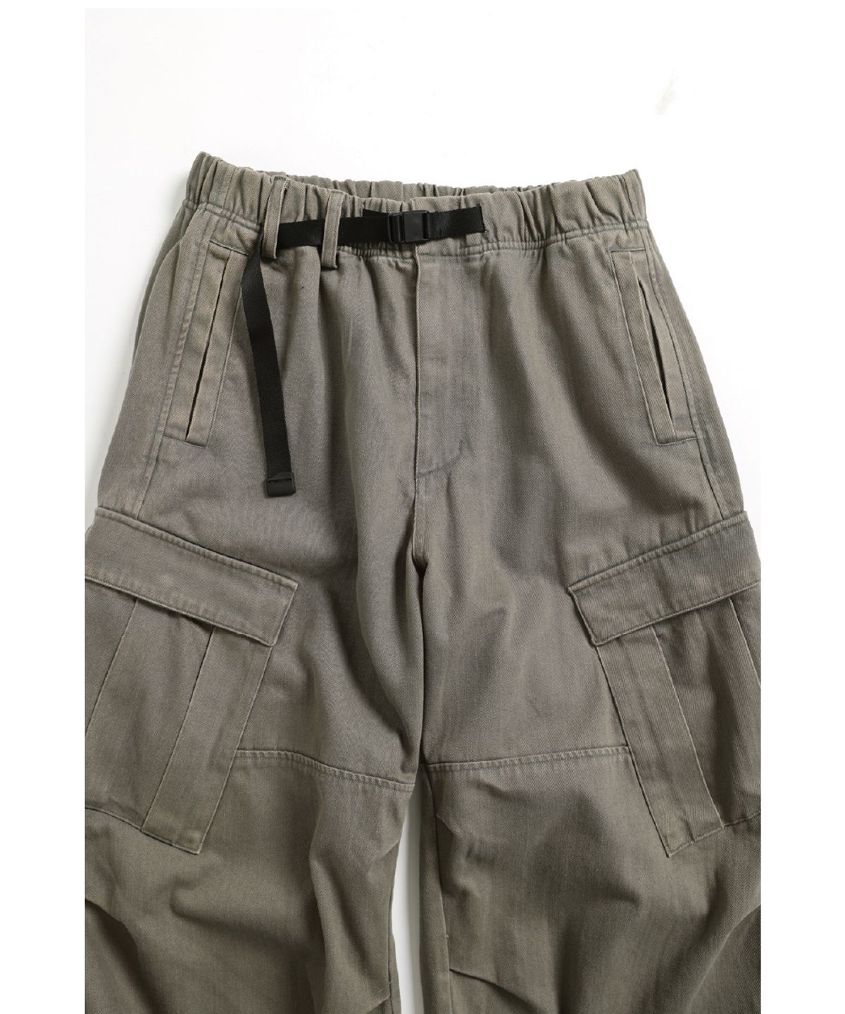 해칭룸(HATCHINGROOM) Mil Pants Washed Olive