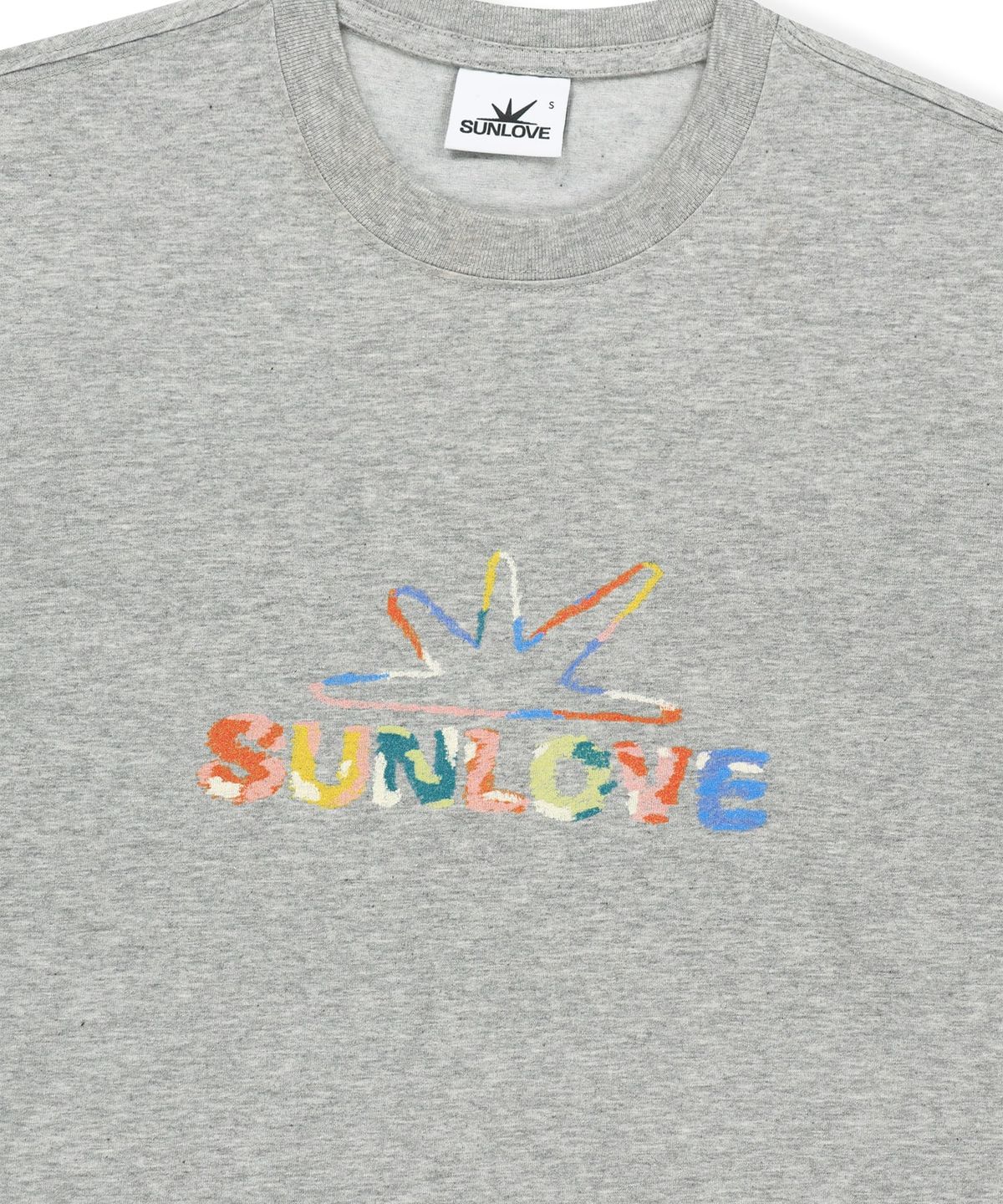 썬러브투어(SUNLOVETOUR) Cray Daybreak Tee Heather Grey