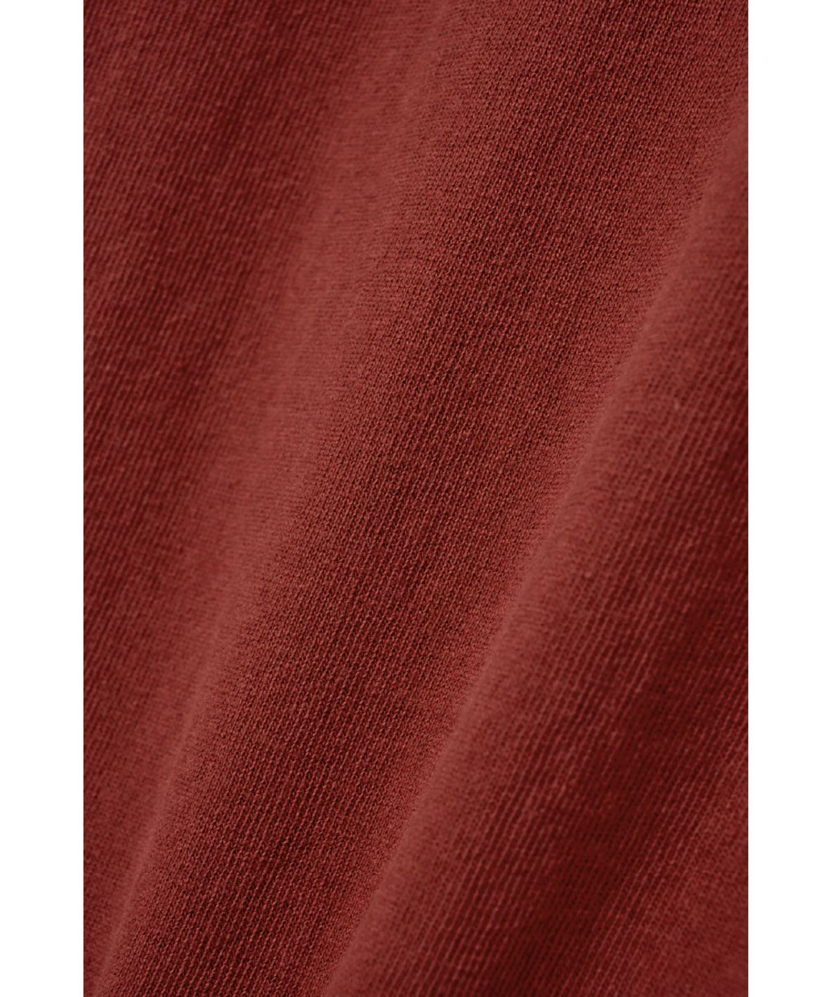해칭룸(HATCHINGROOM) Double Henley Neck Tee Bleached Red
