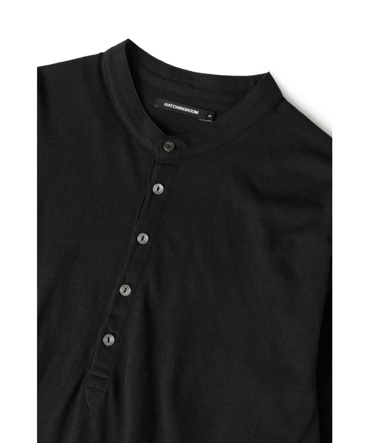 해칭룸(HATCHINGROOM) Dual Front Tee Black