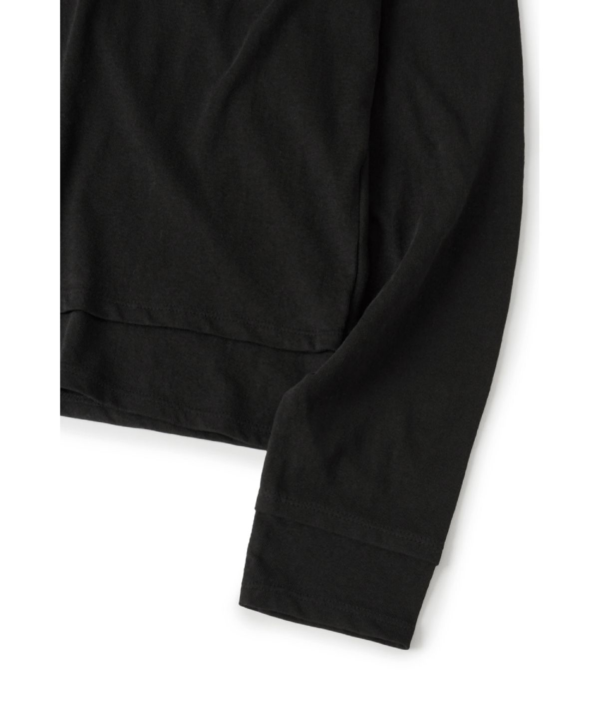 해칭룸(HATCHINGROOM) Dual Front Tee Black