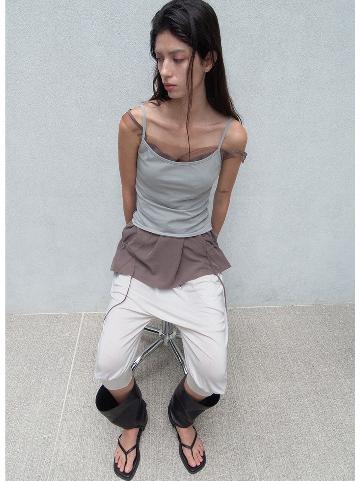세릭(CERRIC) Cr Basic Sleeveless _ Light Gray