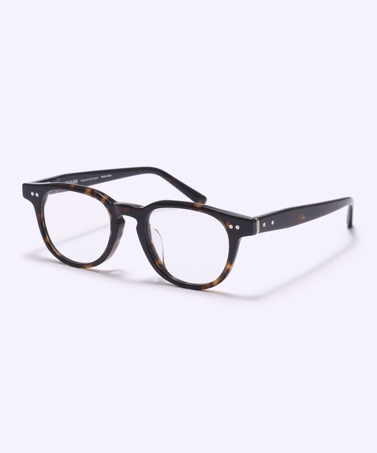 알로아이웨어(ALO EYEWEAR) [SILVERBITE] SBG7604 1818G 아세테이트 뿔테 톨토이즈 안경테 블루라이트 렌즈 선택